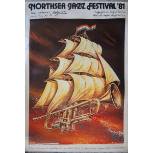 Vintage poster 1981-07-10 - Northsea Jazz Festival 81